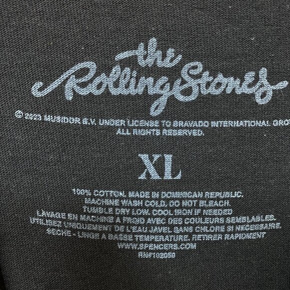 The Rolling Stones Hackney Diamonds Hot Lips T-Shirt XL - Picture 4 of 4